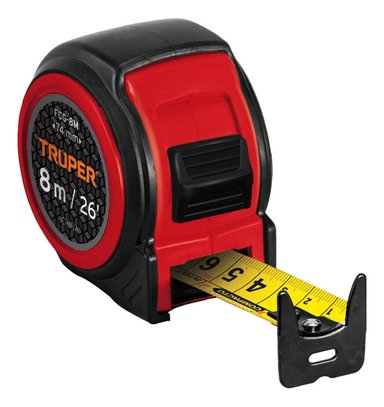 WINCHA COMPACTA 8 METROS X 25 MM TRUPER 12774