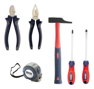 SET DE 6 HERRAMIENTAS PARA EL HOGAR BREMEN CO-6904-001