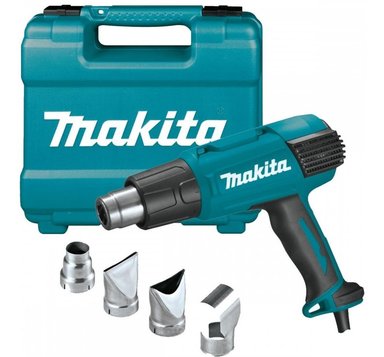 PISTOLA CALOR MAKITA HG6530VK 2000W PANTALLA LCD + ACCS