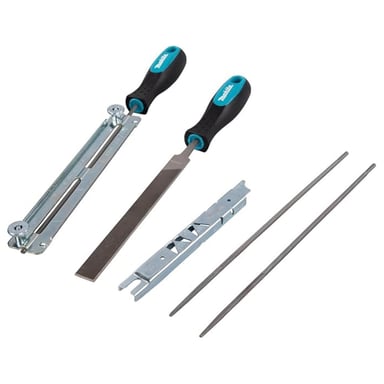 SET AFILADO PARA CADENAS 4MM 7 PZAS MAKITA D-72154 - 1