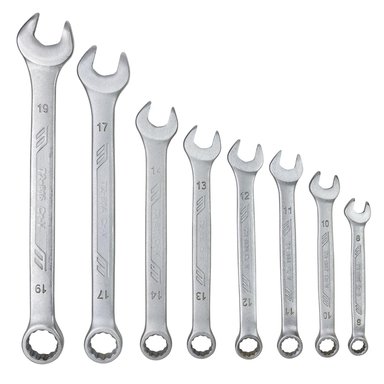 SET DE LLAVES COMBINADAS MILIMÉTRICAS 8 UNIDADES STANLEY STMT73648-LA