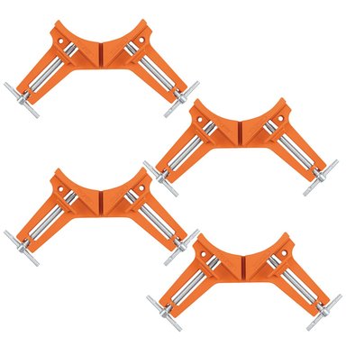 SET DE PRENSAS ESQUINERA 3'X 4 UNIDADES DE ALUMINIO TRUPER 17690-01