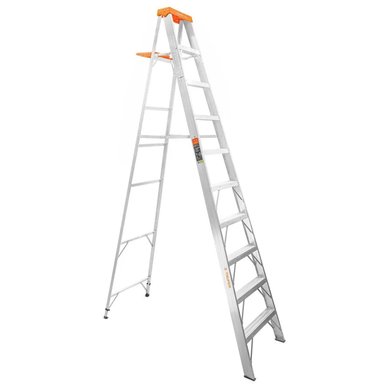 ESCALERA DE TIJERA 9 ESCALONES 175 KG TIPO II TRUPER 10436