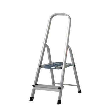 ESCALERA TUBULAR 2 ESCALONES 150 KG TIPO III TRUPER 16763