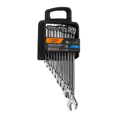 JUEGO DE LLAVES MIXTAS 11 PIEZAS TRUPER 15778