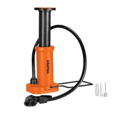 INFLADOR DE PEDAL 23CM 60PSI PRETUL 101667