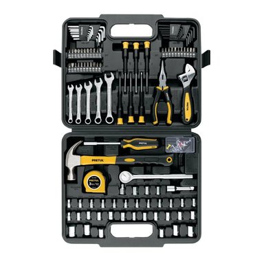 JUEGO DE HERRAMIENTAS 1/4' Y 3/8' 109 PIEZAS PRETUL 27168