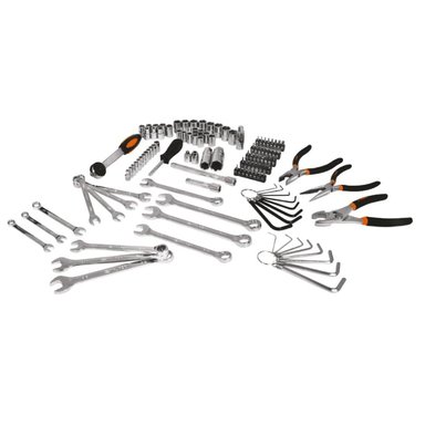 JUEGO DE HERRAMIENTAS 1/4' Y 3/8' 119 PIEZAS TRUPER 17090