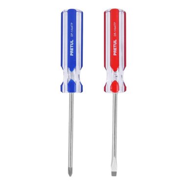 JUEGO DE DESARMADORES 2 PIEZAS PRETUL 20210