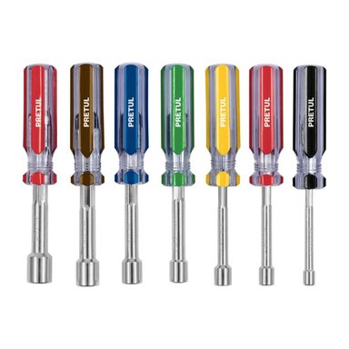 JUEGO DE DESARMADORES 7 PIEZAS PRETUL 21420