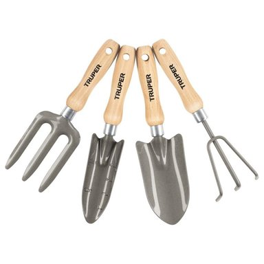 JUEGO DE 4 HERRAMIENTAS 6' PARA JARDÍN TRUPER 15030