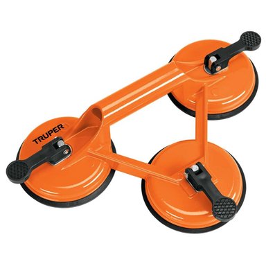 COPA DE SUCCIÓN TRIPLE 12CM 100KG TRUPER 100762
