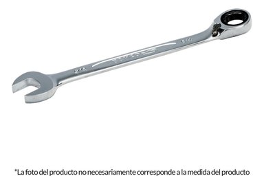 LLAVE MIXTA PULGADAS ACABADO CROMADO CON RACHET 5/16 BAHCO