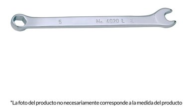 LLAVE MIXTA MILIMETRICA CROMADO LILIPUT 3.5MM BAHCO