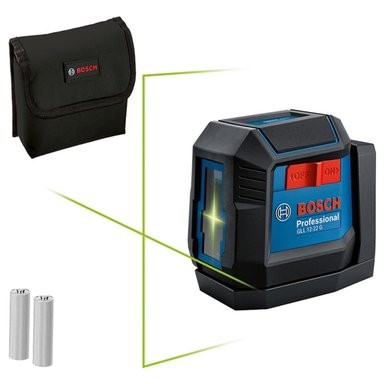 NIVEL LASER DE 2 LINEAS VERDE 12 METROS GLL 12-22 G BOSCH
