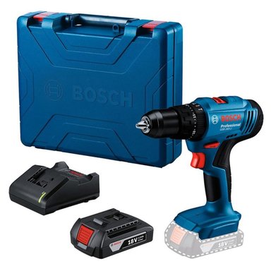 TALADRO PERCUTOR 1/2' 18V 1 BAT 2.0 AH BOSCH GSB 183-LI