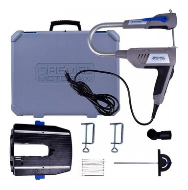 SIERRA CALADORA PORTÁTIL DE BANCO DREMEL MOTO-SAW