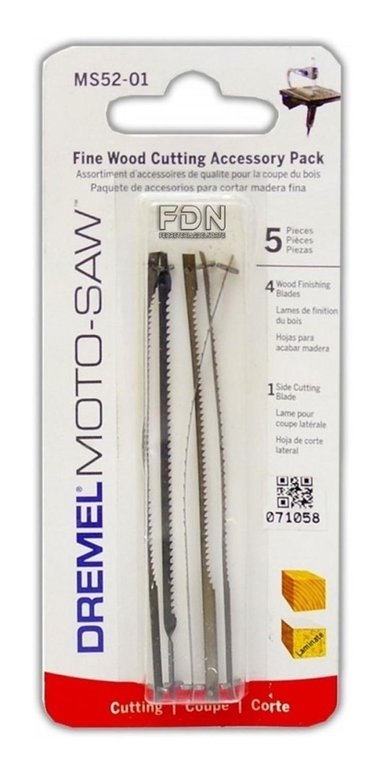 HOJAS SIERRA CORTE MADERAS DELICADAS MOTOSAW DREMEL MS52