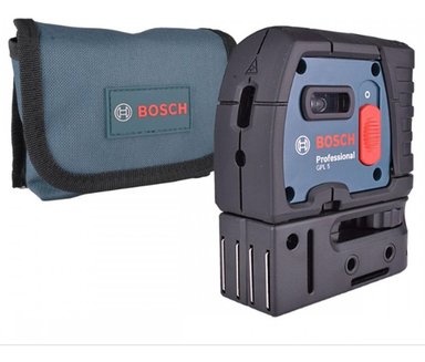 NIVEL LASER AUTONIVELANTE BOSCH GPL 5 PUNTOS 30 MTS PLOMADA
