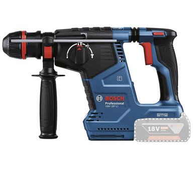 ROTOMARTILLO SDSPLUS 18V BRUSHLESS BARETOOL BOSCH GBH 187-LI