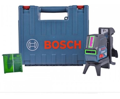 NIVELADOR LASER COMBINADO VERDE C/MALETIN BOSCH GCL 2-15 G