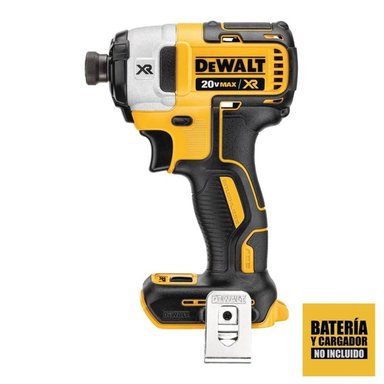 ATORNILLADOR DE IMPACTO 1/4' HEX 20V XR BARETOOL DEWALT DCF887B-B3