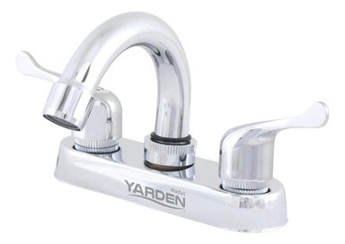 LLAVE LAVAMANOS 4 MEZCLADOR CUELLO CURVO PALAN YARDEN YD0006