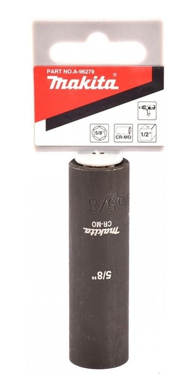 DADO DE IMPACTO TUBULAR 1/2 X 5/8 MAKITA A-96279