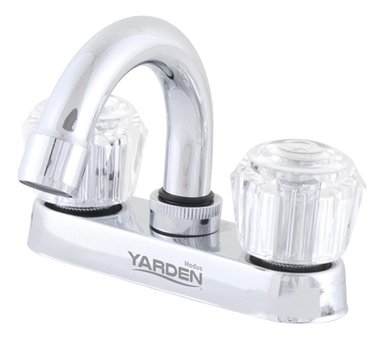 LLAVE LAVAMANOS 4 MEZCLADOR CUELLO CURVO ACRÍL YD0005 YARDEN