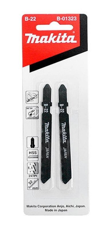 SIERRA CALADORA METAL 2 X 2 UNID MAKITA B-01323