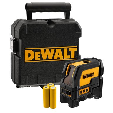 NIVEL LÁSER COMBINADO LUZ VERDE 30 METROS DEWALT DW0822CG