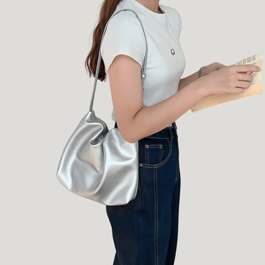 CARTERA FEI FEI JADE BAG PLATA
