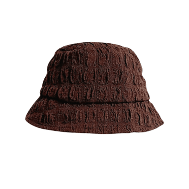 BUCKET HAT FEI FEI NAZARET MARRON