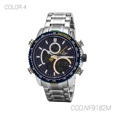 RELOJ NAVIFORCE HOMBRE ANÁLOGO ACUATICO NF9182 TALLA ÚNICA