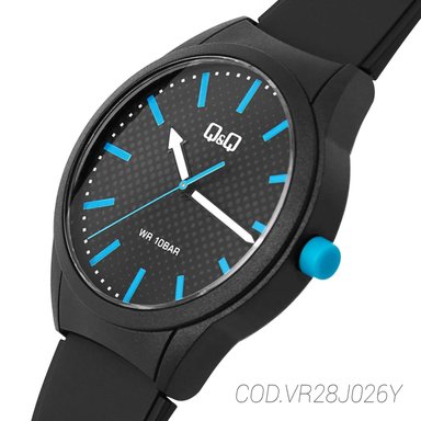 RELOJ Q&Q HOMBRE ANÁLOGO ACUATICO VR28J026Y - 2
