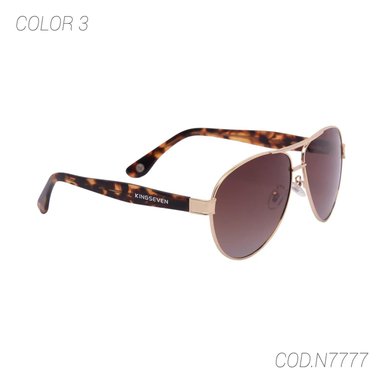 LENTES DE SOL POLARIZADOS HOMBRE N7777 KING SEVEN TAMAÑO TALLA ÚNICA - 1