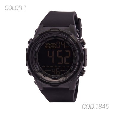 RELOJ SKMEI HOMBRE ANÁLOGO ACUATICO 1845 RESINA