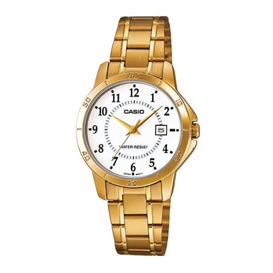 RELOJ CASIO MUJER ANÁLOGO ACUATICO LTP-V004G-7B