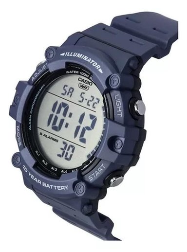 RELOJ CASIO HOMBRE ANÁLOGO ACUATICO AE-1500WH-2A - 6