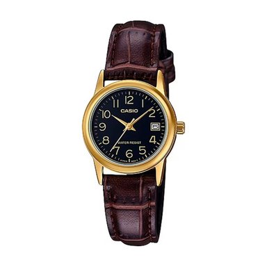 RELOJ CASIO MUJER ANÁLOGO ACUATICO LTP-V002GL-1B