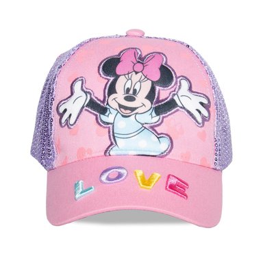 GORRA ALGODÓN DISNEY BROCHE KIDS MIN-2005-A MINNIE ROJO