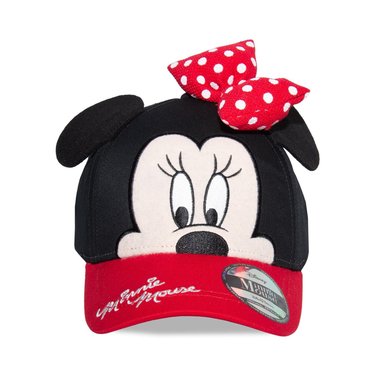 GORRA ALGODÓN DISNEY BROCHE KIDS MIN-2009-A MINNIE NEGRO