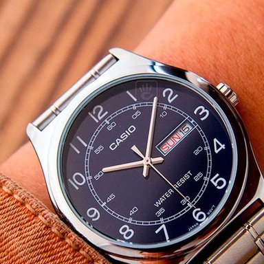RELOJ ANALOGICO HOMBRE MTP-V006D-1B2UDF CASIO - 5