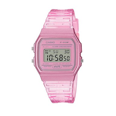 RELOJ CASIO MUJER ANÁLOGO DIGITAL F-91WS-4CF