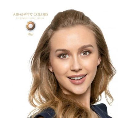 LENTE CONTACTO AIR OPTIX LCAO04 CON ALTA TRANSMISIBILIDAD OXÍGENO ™ COLORS HONEY - 4
