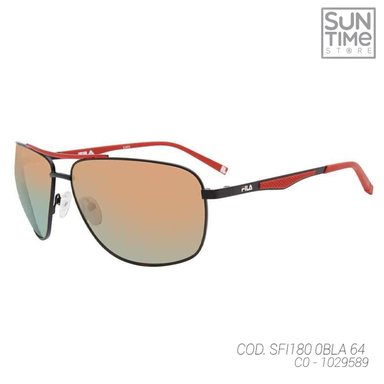 LENTES DE SOL UV400 HOMBRE SFI180 0BLA 64 FILA 751286358902 - 4