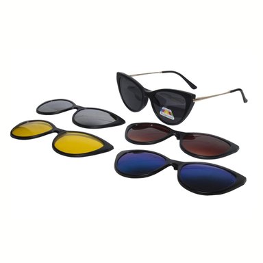 LENTES DE SOL UNISEX 5CAMBIOS 2353A SUNTIME - 1028297