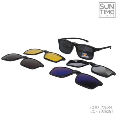 LENTES DE SOL DESCANSO UNISEX 5CAMBIOS 2258A SUNTIME - 1028291 - 4