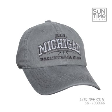 GORRA PRELAVADA UNISEX 3PRS016 SUNTIME PLOMO SPORT 1030066