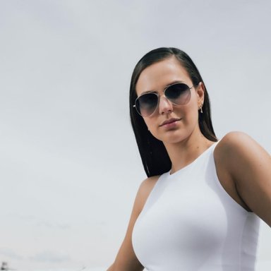 LENTES DE SOL UV400 MUJER X60064 TOMMY HILFIGER PLATEADO CLASICO 1030093 - 4